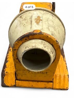 Tonka Yellow and White Toy Cement Mixer